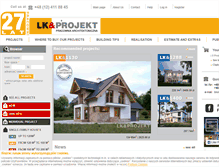 Tablet Screenshot of eng.lk-projekt.pl